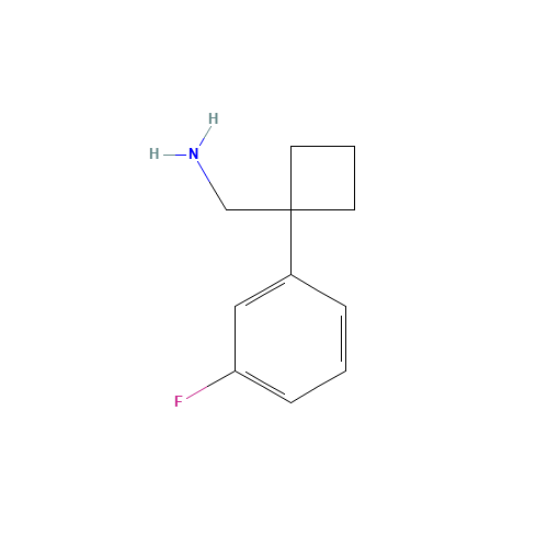 [1-(3-fluorophenyl)cyclobutyl]methanamine (CAS: 1037131-77-3) - Related Chemical Product