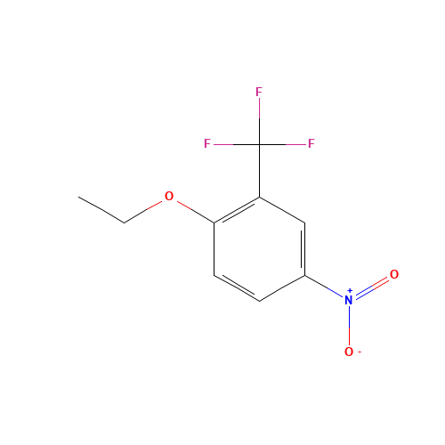 1-ethoxy-4-nitro-2-(trifluoromethyl)benzene (CAS: 3094-08-4) - Related Chemical Product
