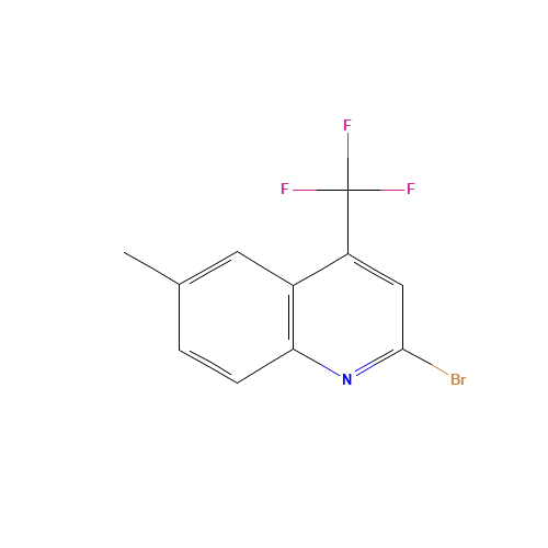 2-bromo-6-methyl-4-(trifluoromethyl)quinoline (CAS: 596845-29-3) - Related Chemical Product