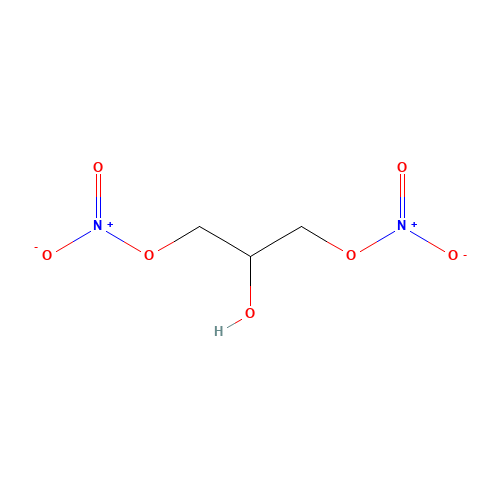(2-hydroxy-3-nitrooxypropyl) nitrate (CAS: 623-87-0) - Related Chemical Product