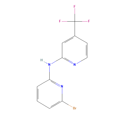 6-bromo-N-[4-(trifluoromethyl)pyridin-2-yl]pyridin-2-amine (CAS: 1370453-01-2) - Related Chemical Product