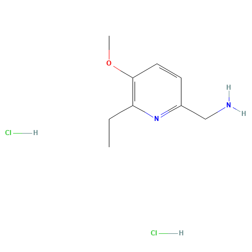 (6-ethyl-5-methoxypyridin-2-yl)methanamine;dihydrochloride (CAS: 1112851-41-8) - Related Chemical Product