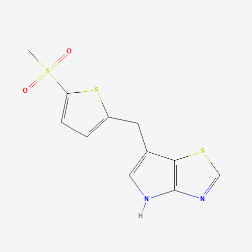 6-[(5-methylsulfonylthiophen-2-yl)methyl]-4H-pyrrolo[2,3-d][1,3]thiazole (CAS: 1312364-00-3) - Related Chemical Product