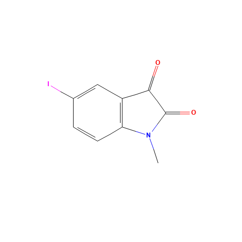 5-iodo-1-methylindole-2,3-dione (CAS: 76034-84-9) - Related Chemical Product