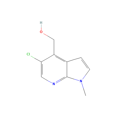 (5-chloro-1-methylpyrrolo[2,3-b]pyridin-4-yl)methanol (CAS: 1318255-08-1) - Related Chemical Product