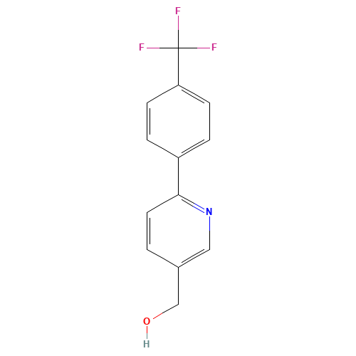[6-[4-(trifluoromethyl)phenyl]pyridin-3-yl]methanol (CAS: 356058-13-4) - Related Chemical Product