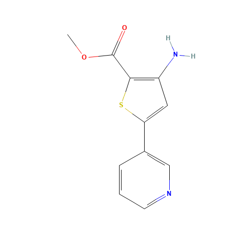 methyl 3-amino-5-pyridin-3-ylthiophene-2-carboxylate (CAS: 887247-28-1) - Related Chemical Product