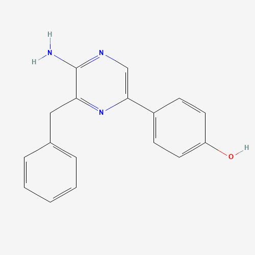 4-(5-amino-6-benzyl-1H-pyrazin-2-ylidene)cyclohexa-2,5-dien-1-one (CAS: 37156-84-6) - Related Chemical Product