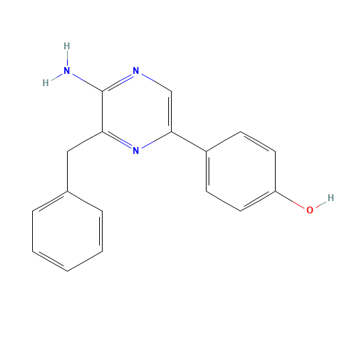 4-(5-amino-6-benzyl-1H-pyrazin-2-ylidene)cyclohexa-2,5-dien-1-one (CAS: 37156-84-6) - Related Chemical Product