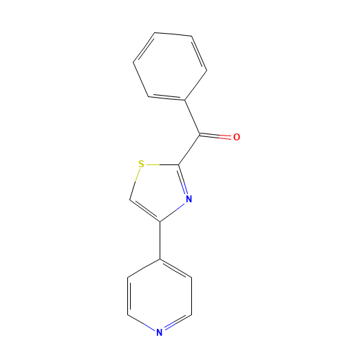phenyl-(4-pyridin-4-yl-1,3-thiazol-2-yl)methanone (CAS: 103317-22-2) - Related Chemical Product