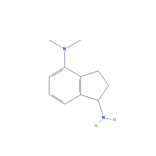 4-N,4-N-dimethyl-2,3-dihydro-1H-indene-1,4-diamine (CAS: 876408-57-0) - Related Chemical Product
