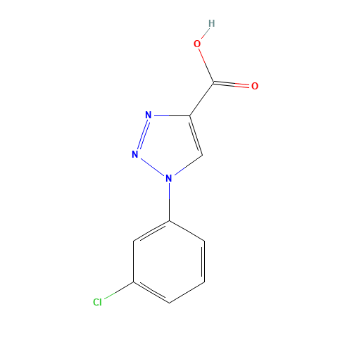 1-(3-chlorophenyl)triazole-4-carboxylic acid (CAS: 944901-58-0) - Related Chemical Product