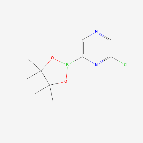 2-chloro-6-(4,4,5,5-tetramethyl-1,3,2-dioxaborolan-2-yl)pyrazine (CAS: 1009378-52-2) - Related Chemical Product