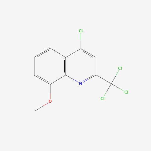 4-chloro-8-methoxy-2-(trichloromethyl)quinoline (CAS: 93599-98-5) - Related Chemical Product