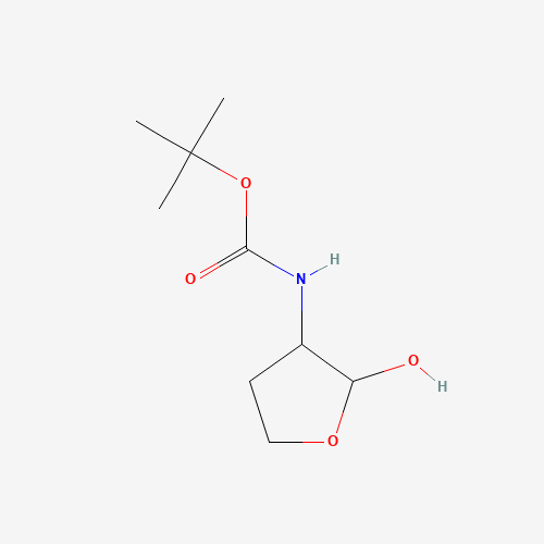 tert-butyl N-(2-hydroxyoxolan-3-yl)carbamate (CAS: 132872-26-5) - Related Chemical Product