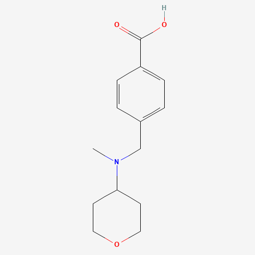 4-[[methyl(oxan-4-yl)amino]methyl]benzoic acid (CAS: 872614-61-4) - Related Chemical Product