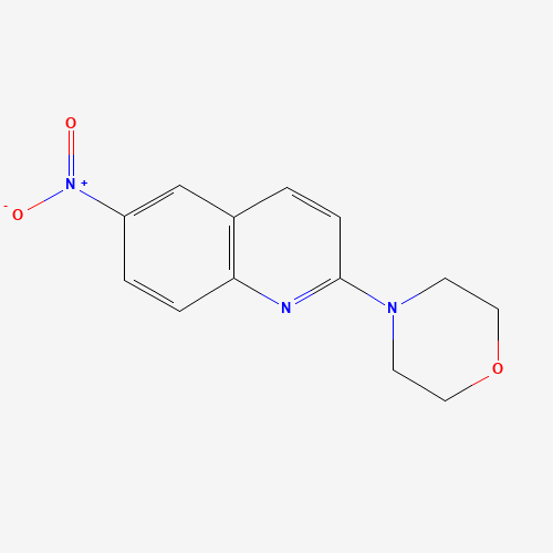 4-(6-nitroquinolin-2-yl)morpholine (CAS: 648423-86-3) - Related Chemical Product