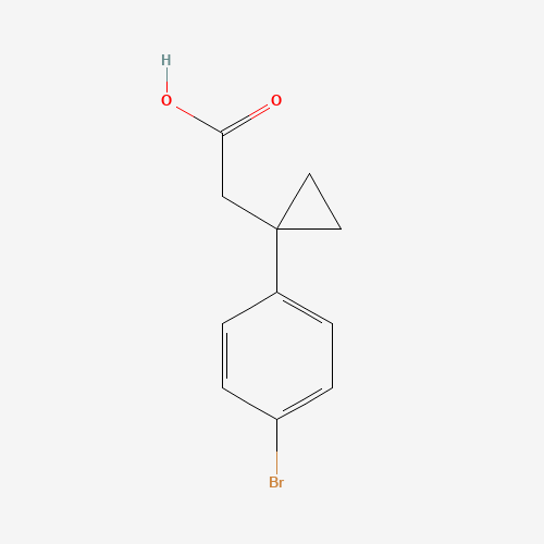 2-[1-(4-bromophenyl)cyclopropyl]acetic acid (CAS: 847359-06-2) - Related Chemical Product