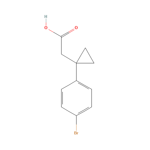 2-[1-(4-bromophenyl)cyclopropyl]acetic acid (CAS: 847359-06-2) - Related Chemical Product