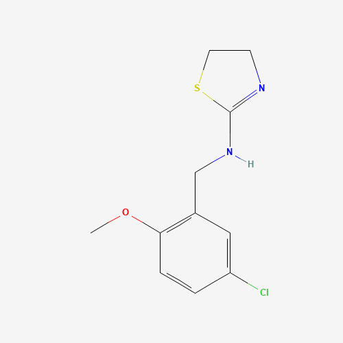 N-[(5-chloro-2-methoxyphenyl)methyl]-4,5-dihydro-1,3-thiazol-2-amine (CAS: 1263385-65-4) - Related Chemical Product