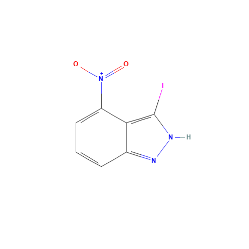 3-iodo-4-nitro-2H-indazole (CAS: 885521-22-2) - Related Chemical Product
