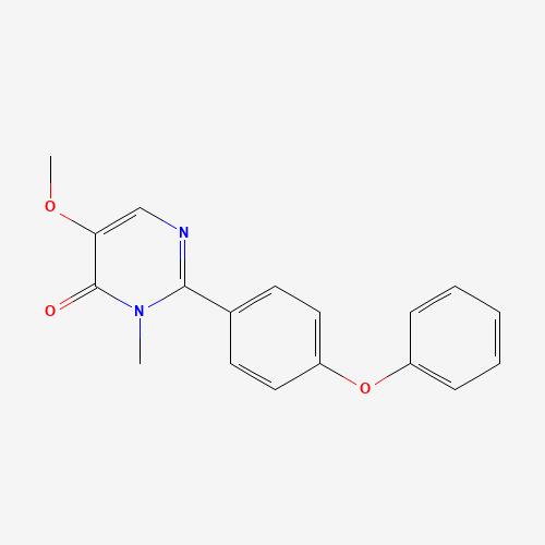 5-methoxy-3-methyl-2-(4-phenoxyphenyl)pyrimidin-4-one (CAS: 1333240-08-6) - Related Chemical Product