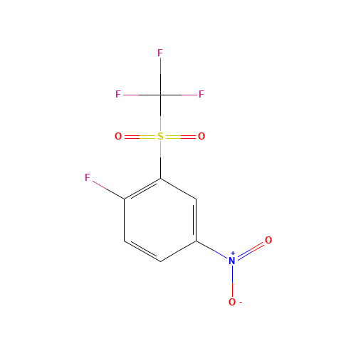 1-fluoro-4-nitro-2-(trifluoromethylsulfonyl)benzene (CAS: 20819-71-0) - Related Chemical Product