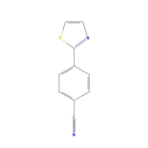 4-(1,3-thiazol-2-yl)benzonitrile (CAS: 672324-84-4) - Related Chemical Product
