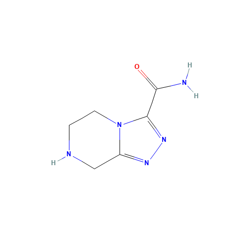 5,6,7,8-tetrahydro-[1,2,4]triazolo[4,3-a]pyrazine-3-carboxamide (CAS: 1211520-33-0) - Related Chemical Product
