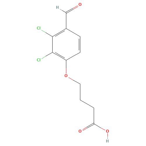 4-(2,3-dichloro-4-formylphenoxy)butanoic acid (CAS: 16861-42-0) - Related Chemical Product