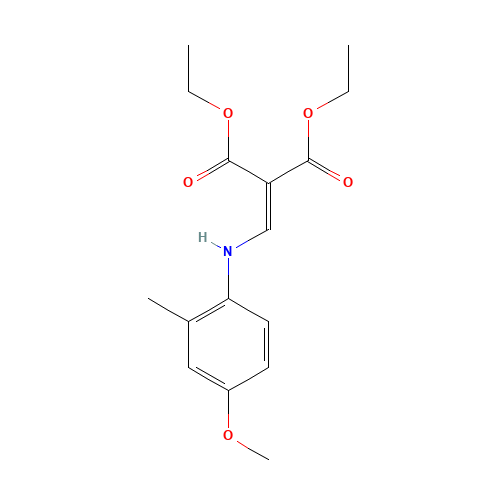 diethyl 2-[(4-methoxy-2-methylanilino)methylidene]propanedioate (CAS: 384820-97-7) - Related Chemical Product