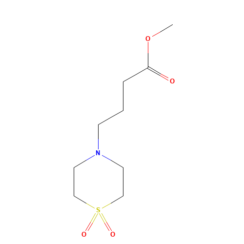 methyl 4-(1,1-dioxo-1,4-thiazinan-4-yl)butanoate (CAS: 1000342-02-8) - Related Chemical Product