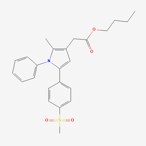 butyl 2-[2-methyl-5-(4-methylsulfonylphenyl)-1-phenylpyrrol-3-yl]acetate (CAS: 1005451-43-3) - Related Chemical Product