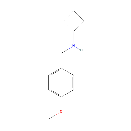 N-[(4-methoxyphenyl)methyl]cyclobutanamine (CAS: 1181382-84-2) - Related Chemical Product