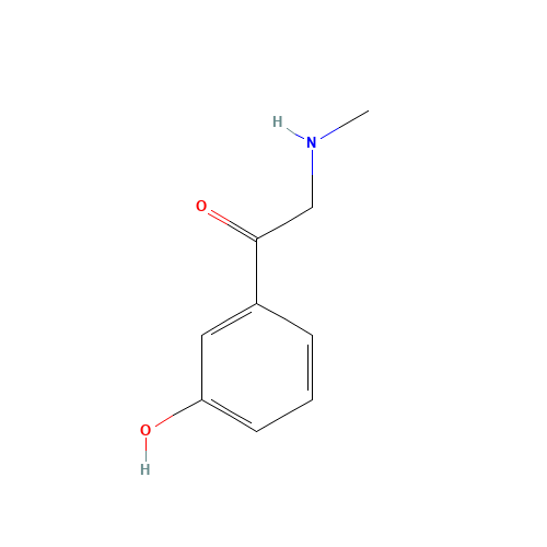 1-(3-hydroxyphenyl)-2-(methylamino)ethanone (CAS: 52093-42-2) - Related Chemical Product