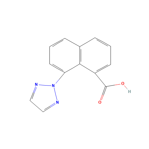 8-(triazol-2-yl)naphthalene-1-carboxylic acid (CAS: 1293285-52-5) - Related Chemical Product