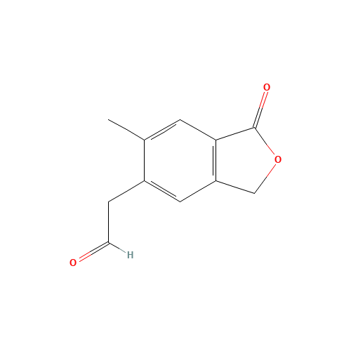 2-(6-methyl-1-oxo-3H-2-benzofuran-5-yl)acetaldehyde (CAS: 1374572-91-4) - Related Chemical Product