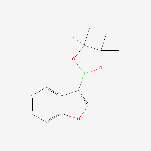 2-(1-benzofuran-3-yl)-4,4,5,5-tetramethyl-1,3,2-dioxaborolane (CAS: 796851-30-4) - Related Chemical Product