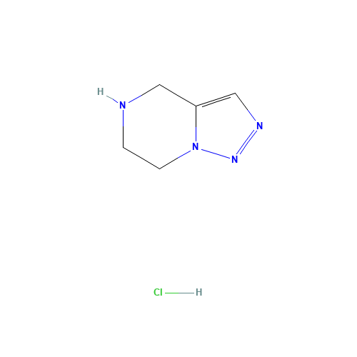 4,5,6,7-tetrahydrotriazolo[1,5-a]pyrazine;hydrochloride (CAS: 123308-28-1) - Related Chemical Product