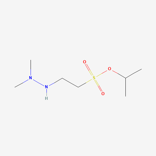 propan-2-yl 2-(2,2-dimethylhydrazinyl)ethanesulfonate (CAS: 62692-71-1) - Related Chemical Product
