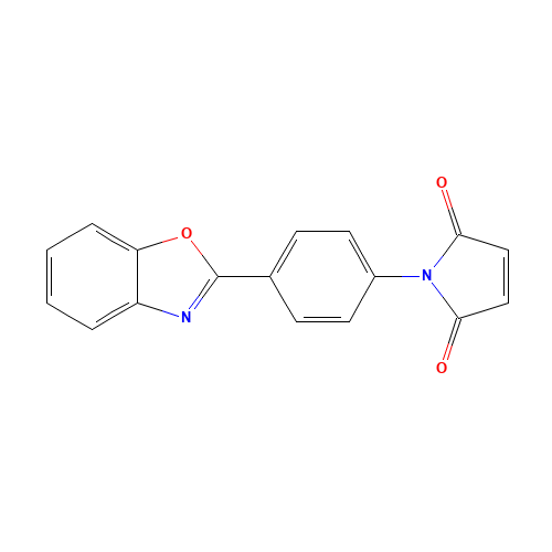 1-[4-(1,3-benzoxazol-2-yl)phenyl]pyrrole-2,5-dione (CAS: 16707-41-8) - Related Chemical Product