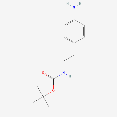 tert-butyl N-[2-(4-aminophenyl)ethyl]carbamate (CAS: 94838-59-2) - Related Chemical Product