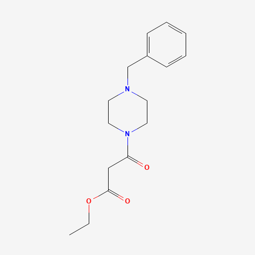ethyl 3-(4-benzylpiperazin-1-yl)-3-oxopropanoate (CAS: 191351-53-8) - Related Chemical Product