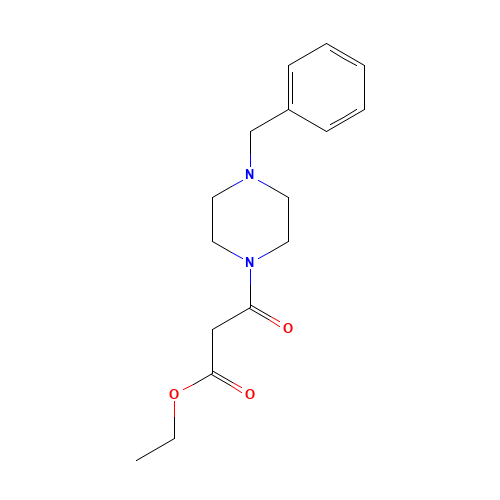 ethyl 3-(4-benzylpiperazin-1-yl)-3-oxopropanoate (CAS: 191351-53-8) - Related Chemical Product