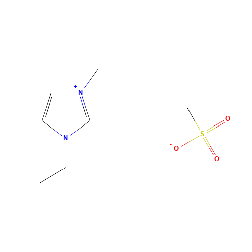 1-ethyl-3-methylimidazol-3-ium;methanesulfonate (CAS: 145022-45-3) - Related Chemical Product