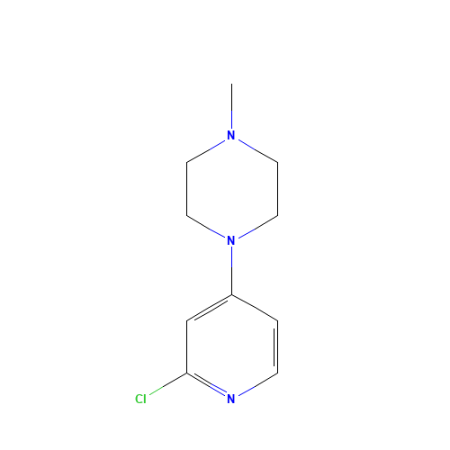 1-(2-chloropyridin-4-yl)-4-methylpiperazine (CAS: 1000802-63-0) - Related Chemical Product