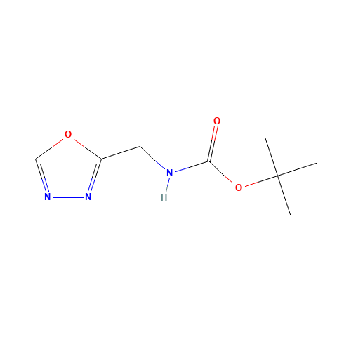 tert-butyl N-(1,3,4-oxadiazol-2-ylmethyl)carbamate (CAS: 716329-43-0) - Related Chemical Product