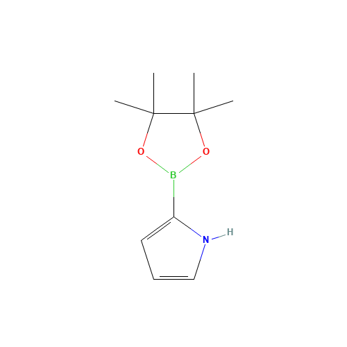 2-(4,4,5,5-tetramethyl-1,3,2-dioxaborolan-2-yl)-1H-pyrrole (CAS: 476004-79-2) - Related Chemical Product