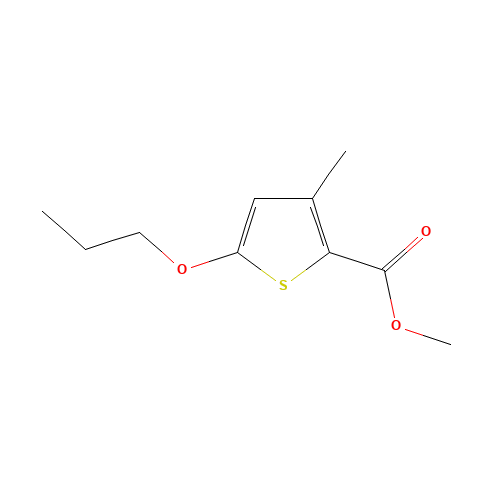 methyl 3-methyl-5-propoxythiophene-2-carboxylate (CAS: 866613-84-5) - Related Chemical Product