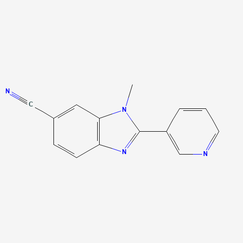 3-methyl-2-pyridin-3-ylbenzimidazole-5-carbonitrile (CAS: 864274-91-9) - Related Chemical Product